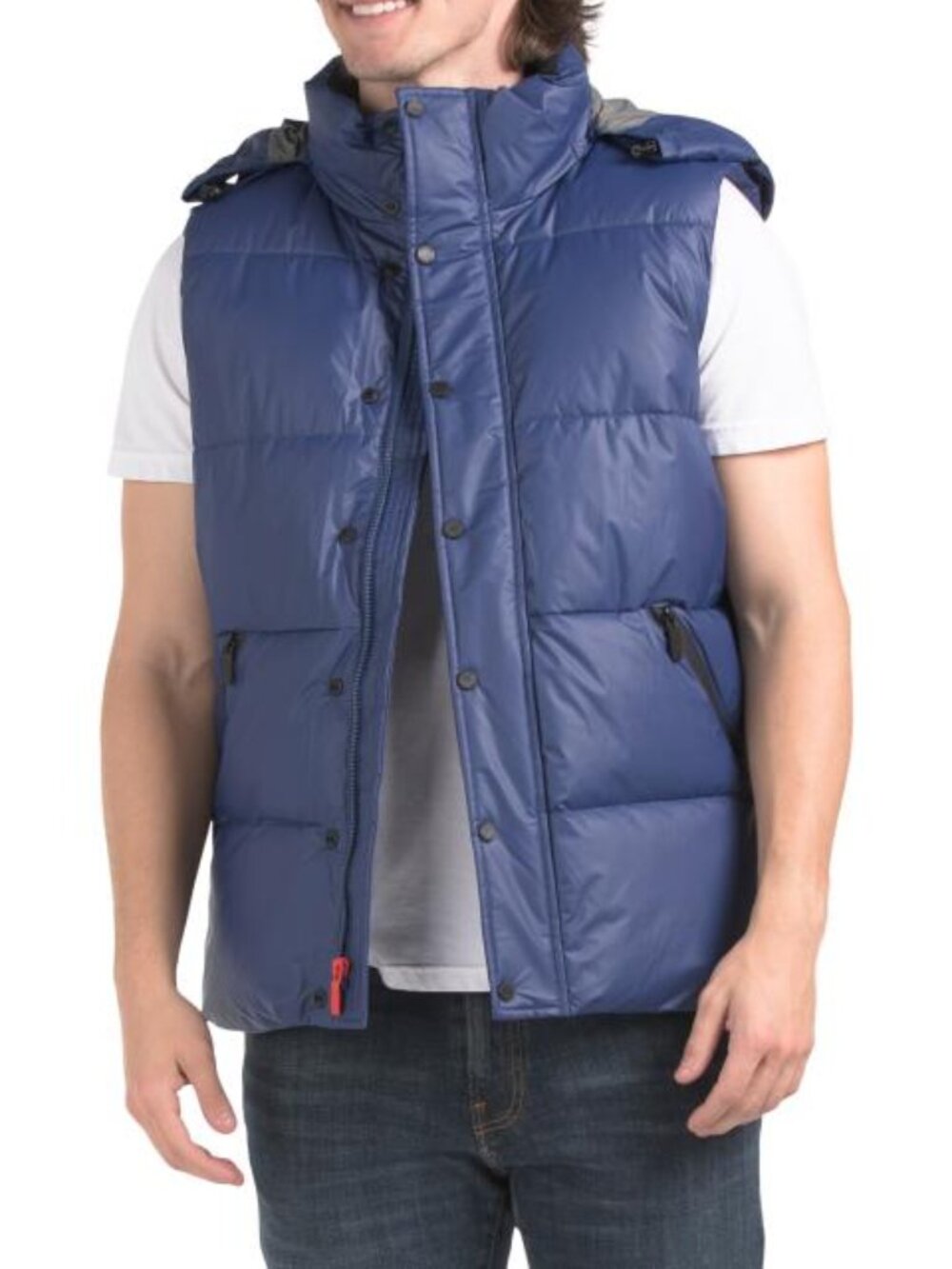 HUNTER Blue Marshmallow Puffer Vest